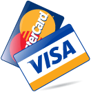 Betala online med Visa eller MasterCard!