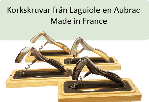 korkskruvar laguiole en aubrac made in france lyxia vinöppnare 1cru
